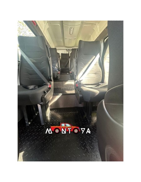 CUBRE PICK UP DIAMANTADO DE FIERRO NEGRO