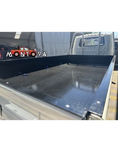 CUBRE PICK UP DIAMANTADO DE FIERRO NEGRO