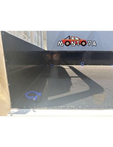 CUBRE PICK UP DIAMANTADO DE FIERRO NEGRO