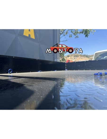 CUBRE PICK UP DIAMANTADO DE FIERRO NEGRO