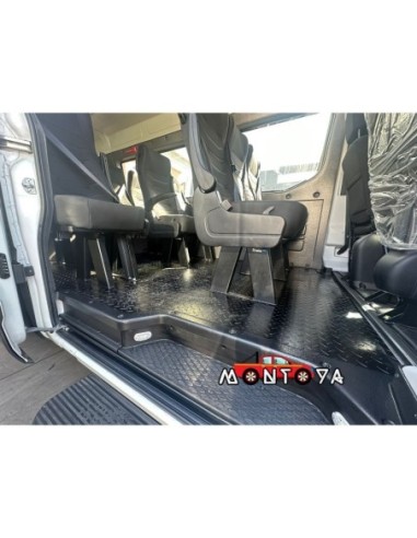 CUBRE PICK UP DIAMANTADO DE FIERRO NEGRO