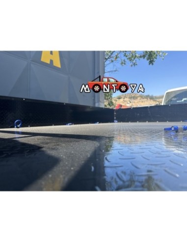 CUBRE PICK UP DIAMANTADO DE FIERRO NEGRO