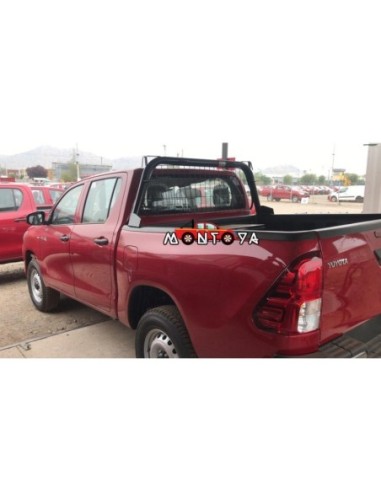 Barra Porta Objeto // Malla Protectora Luneta con Soporte Vehículo Liviano