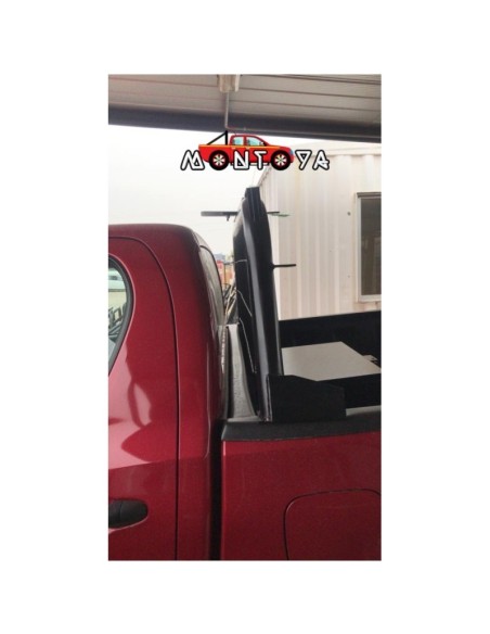 Barra Porta Objeto // Malla Protectora Luneta con Soporte Vehículo Liviano