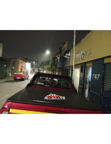 Barra Porta Objeto // Malla Protectora Luneta con Soporte Vehículo Liviano