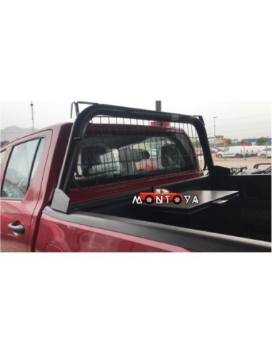 Barra Porta Objeto // Malla Protectora Luneta con Soporte Vehículo Liviano