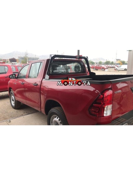 Barra Porta Objeto // Malla Protectora Luneta con Soporte Vehículo Liviano