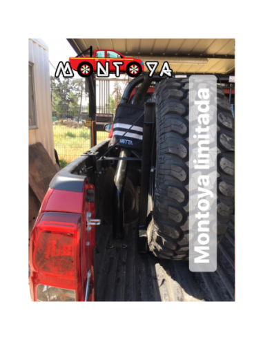 Porta Neumático a la Baranda Con Cono