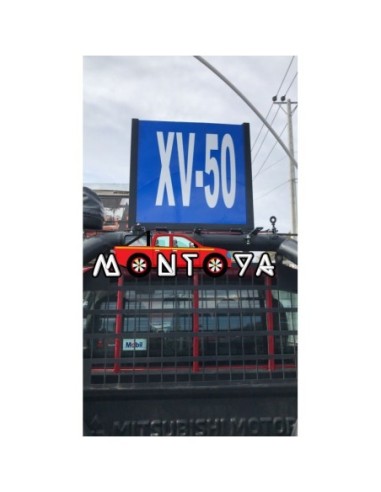 PORTA LETRERO ABATIBLE 50X40 (LETRERO REMOVIBLE)