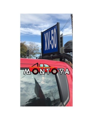 PORTA LETRERO ABATIBLE 50X40 (LETRERO REMOVIBLE)