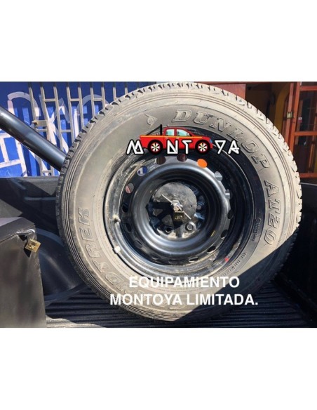 Porta Neumático a la baranda