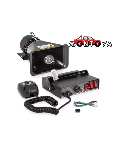 Sirena con Megáfono