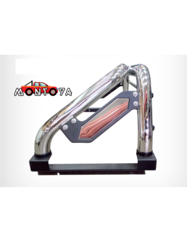 BARRA A LA BARANDA CROMADA / ACERO INOXIDABLE VEHICULO LIVIANO
