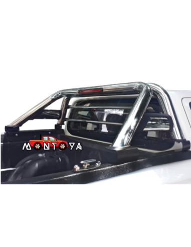 BARRA A LA BARANDA CROMADA / ACERO INOXIDABLE VEHICULO LIVIANO