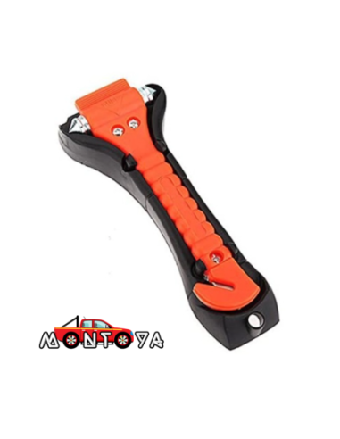 CORTA CINTURÓN DE SEGURIDAD Y ROMPE VIDRIOS