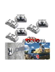 Ganchos Amarre Carga Cromados